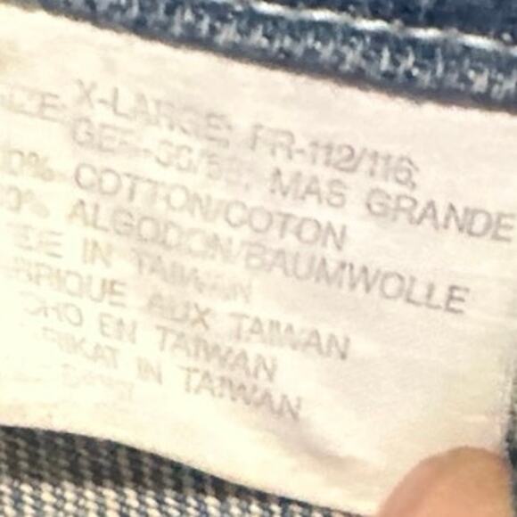 Vintage 80-90’s Disney store inc. jean jacket. Size XL  see pic bleach spots - Picture 3 of 8